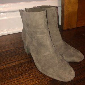 Suede Booties